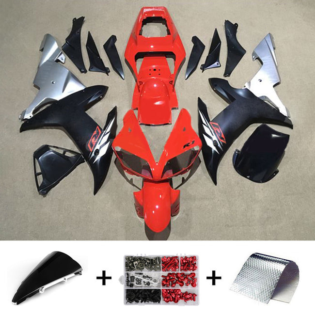 2002-2003 Yamaha YZF-R1 Injection Fairing Kit Bodywork Plastic ABS#34