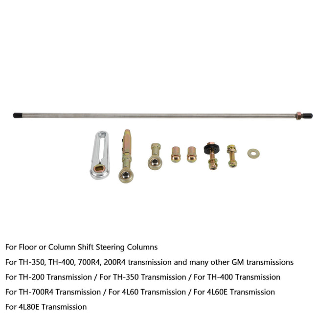 GM Transmissions 350 400 700R4 Universal Adjustable Column Shift Linkage Kit Fedex Express