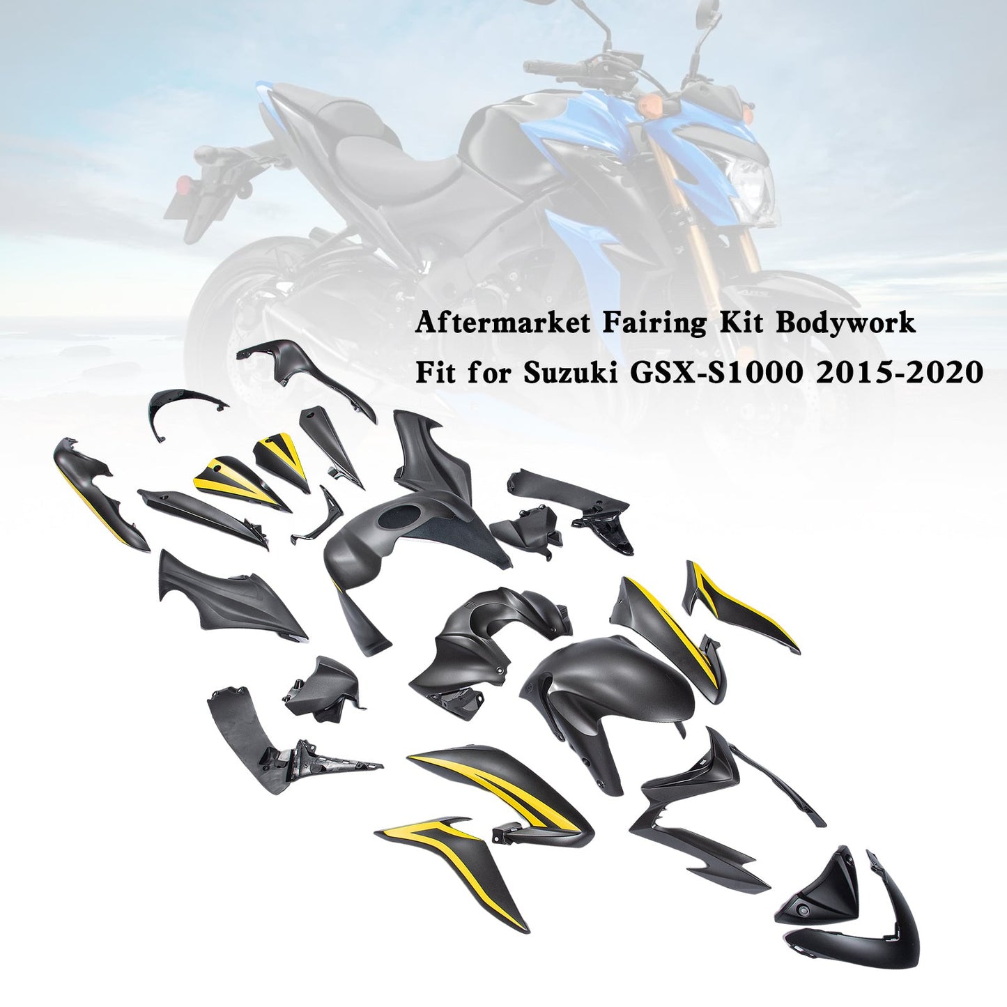 2015-2020 Suzuki GSX-S 1000 Plastic Bodywork Fairing Kit