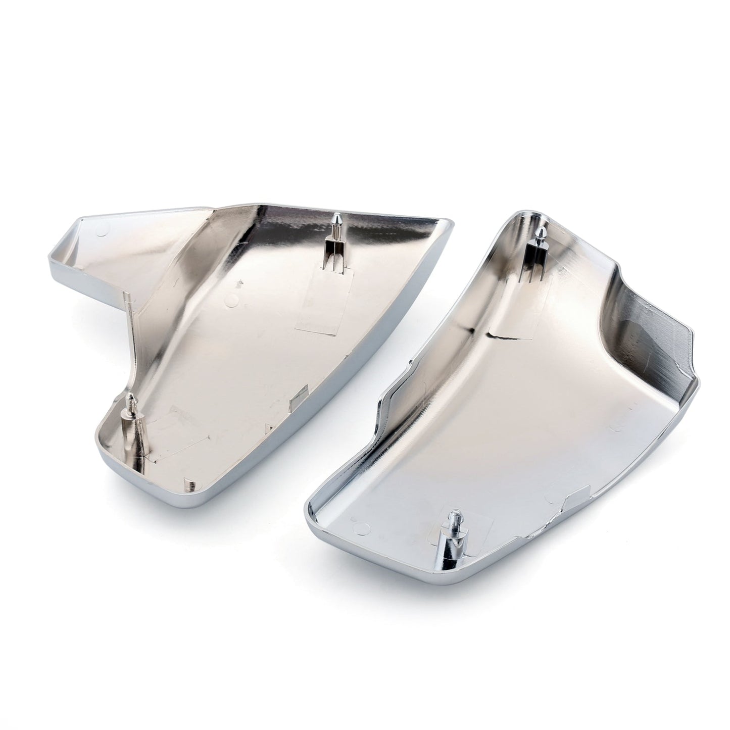 ABS Battery Side Covers For Honda VT600 Shadow VLX600 Deluxe (99-07) Chrome