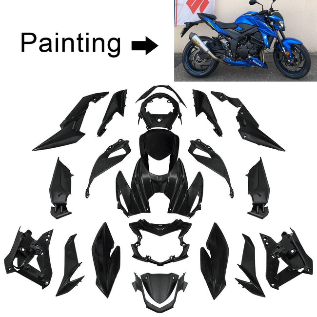 2017-2021 Suzuki GSX-S 750 Amotopart Injection Fairing Kit Bodywork Plastic ABS #111