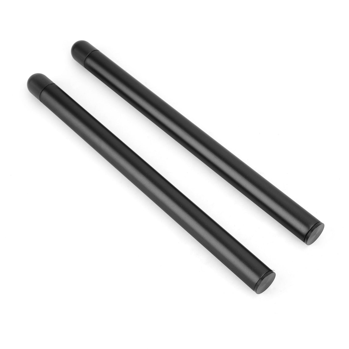 Universal Adjustable Rotatable CNC Billet Clip Ons Fork Tube Handlebar Kit 47mm Black