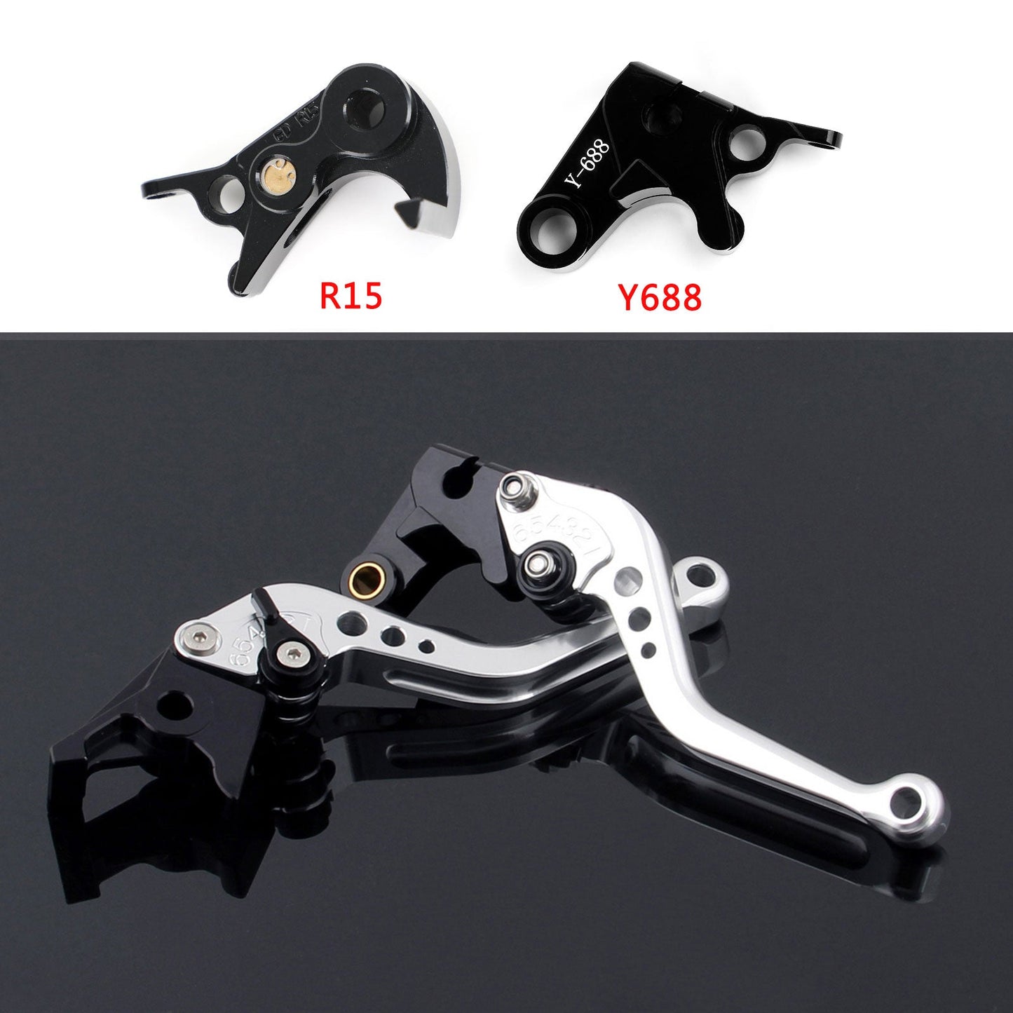 Short Clutch Brake Lever fit for Yamaha MT-09 Tracer 900/GT 21-22 YZF R6 17-20