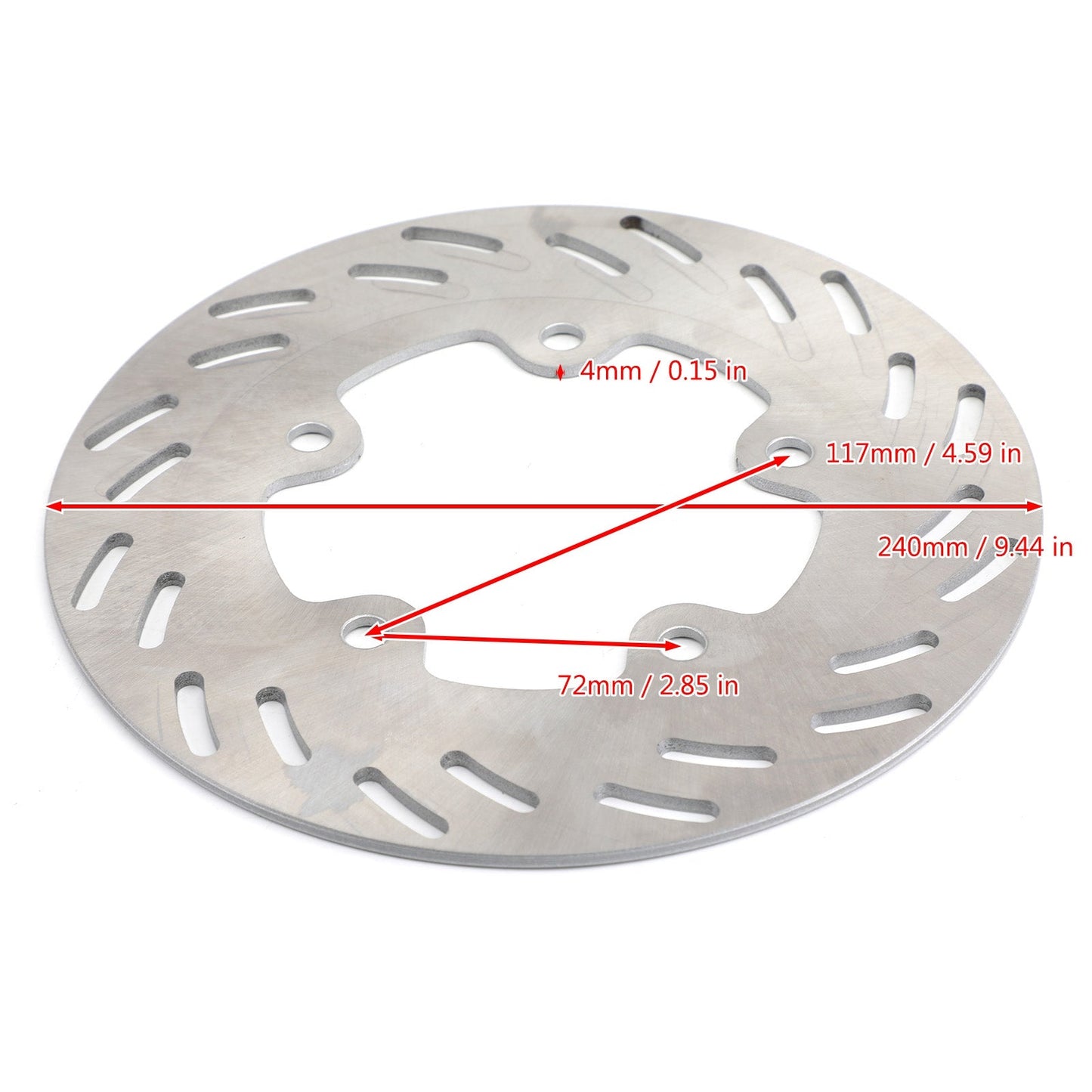 Front Brake Disc Rotor for SYM GTS125 GTS150 GTS250 GTS300 Joymax 2005-2012