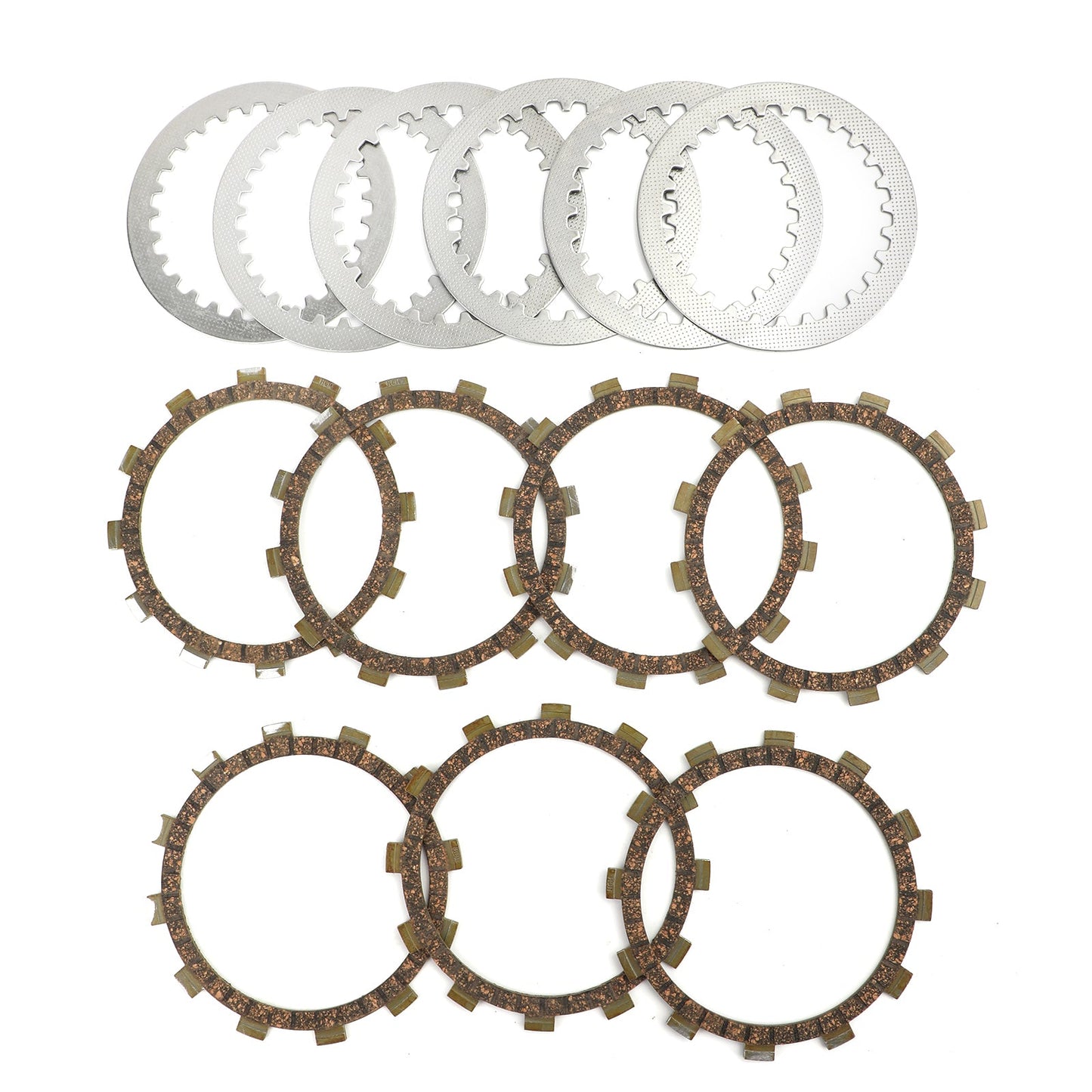 Clutch Plate Kit - Friction & Steel Plates For Yamaha TT350A TT350 BW350 Big Wheel