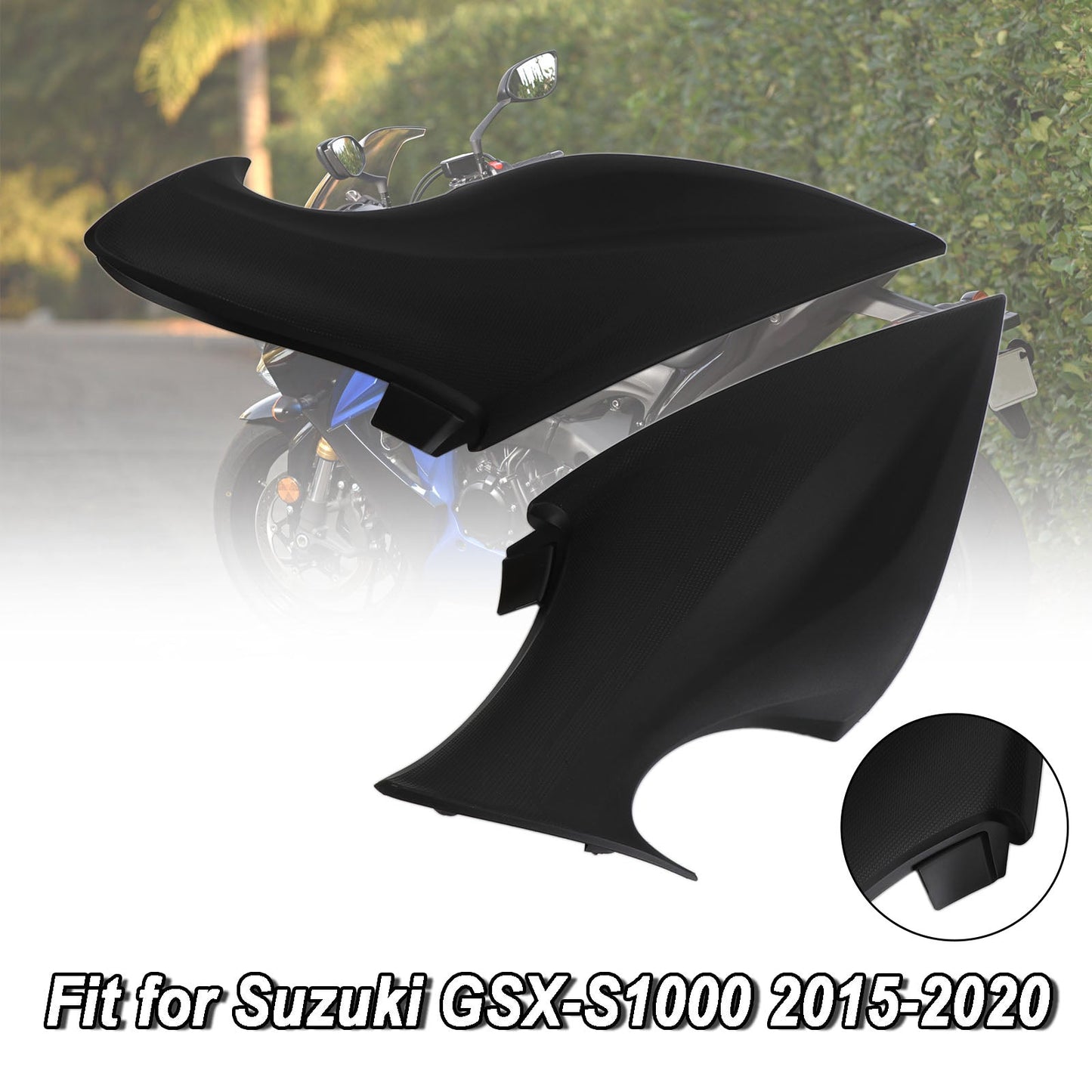 Unpainted Rear Tail Light Seat Cover Fairing For Suzuki GSX-S 1000 2015-2020