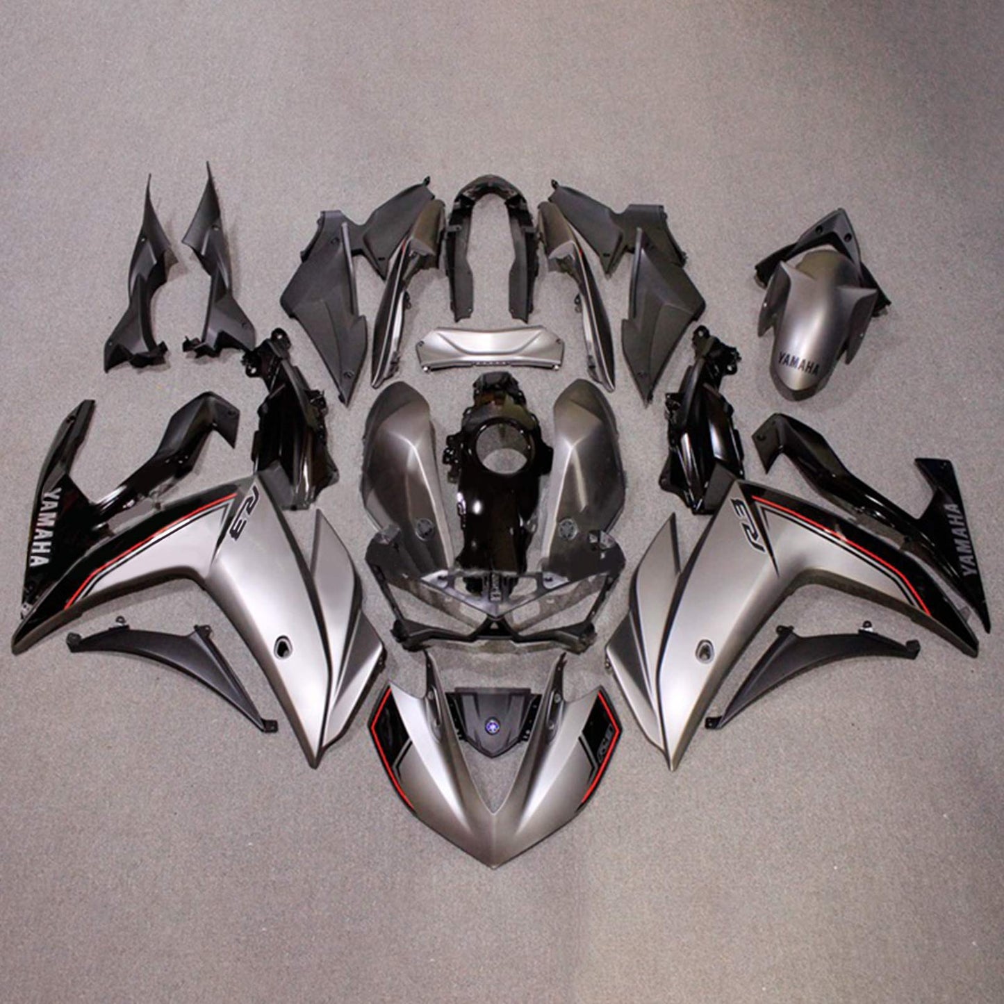 2014-2018 Yamaha YZF-R3 2015-2017 R25 Amotopart Injection Fairing Kit Bodywork ABS #116