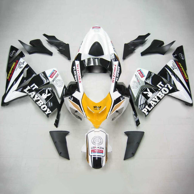 2004-2005 Kawasaki ZX10R Amotopart Injection Fairing Kit Bodywork Plastic ABS #104