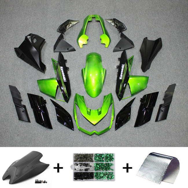 2010-2013 Kawasaki Z1000 Injection Fairing Kit Bodywork Plastic ABS#115