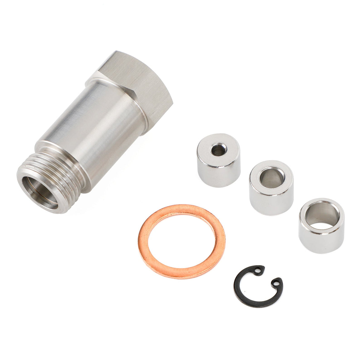 M18 X 1.5 O2 Oxygen Sensor Extension Extender Adapter Spacer 45MM Kit