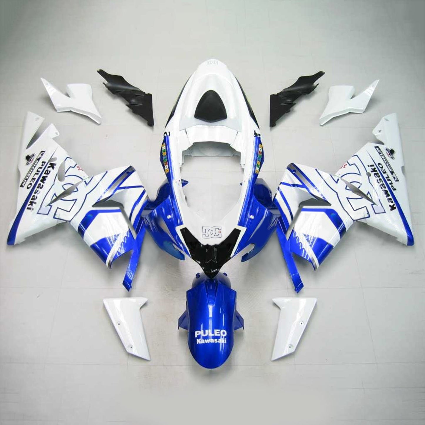 2004-2005 Kawasaki ZX10R Amotopart Injection Fairing Kit Bodywork Plastic ABS #116