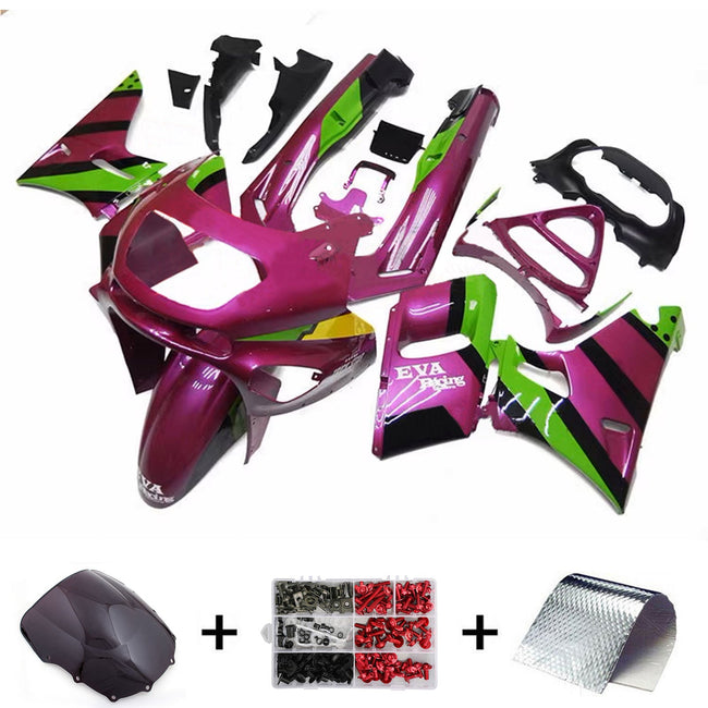 1993-2007 Kawasaki ZZR400 ZZR600 Injection Fairing Kit Bodywork Plastic ABS#108