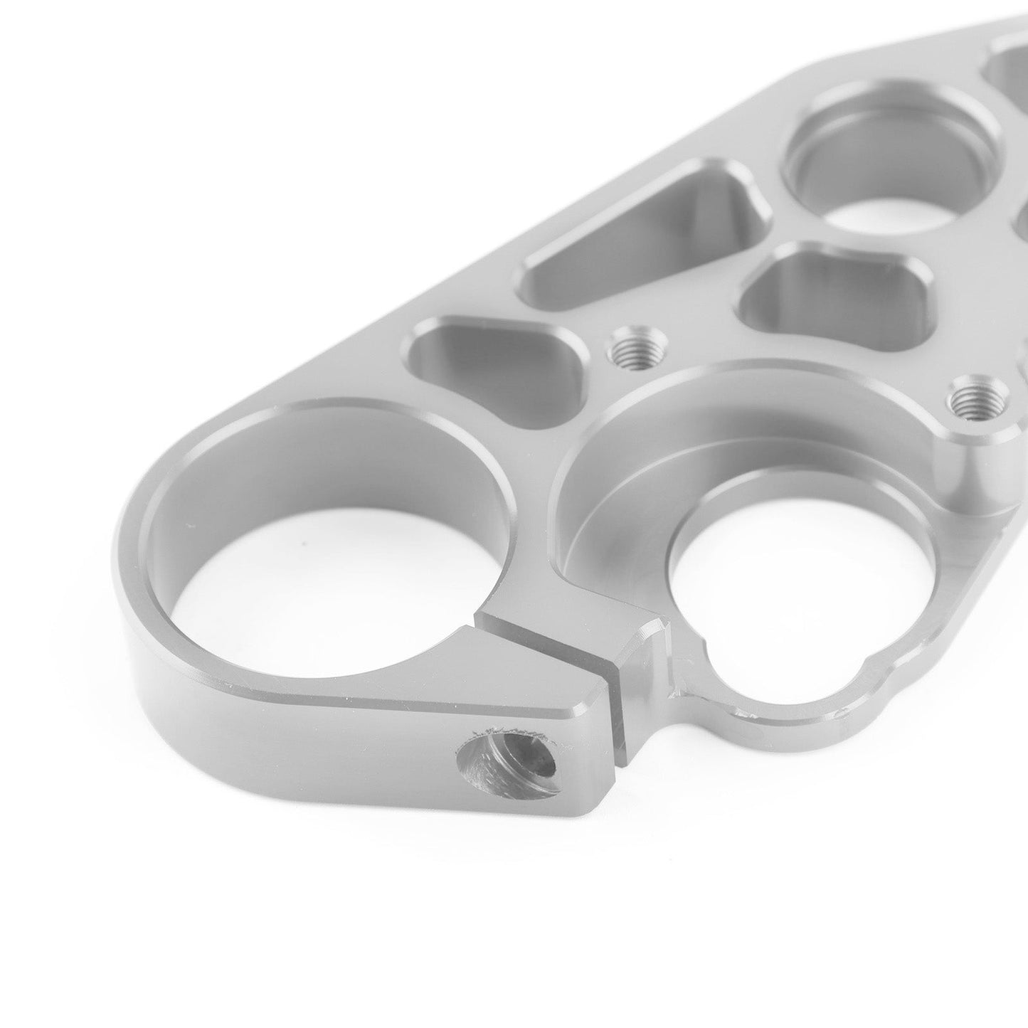 Lowering Triple Tree Front Upper Top Clamp for SUZUKI GSXR 600 750 1000 Black
