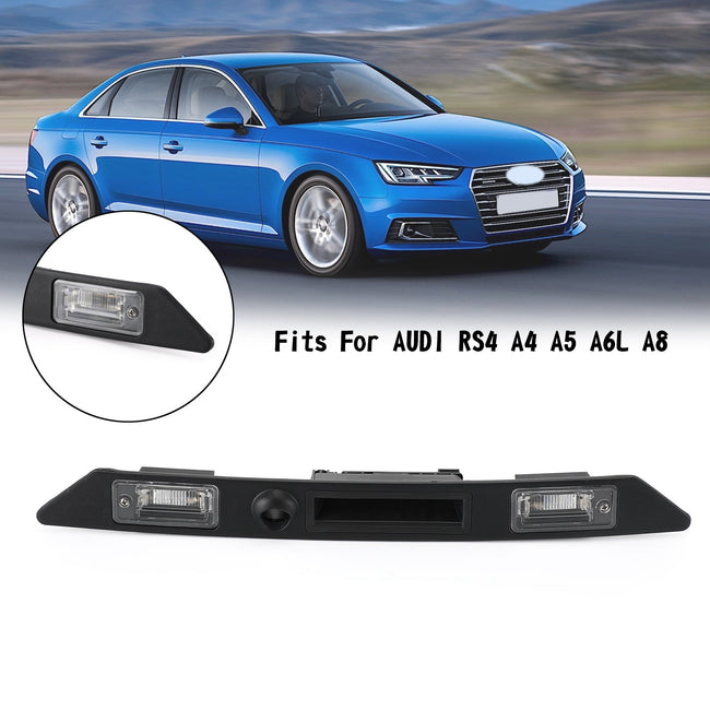 Rear License Plate Light Trunk Tailgate Handle Switch For AUDI RS4 A4 A5 A6L A8