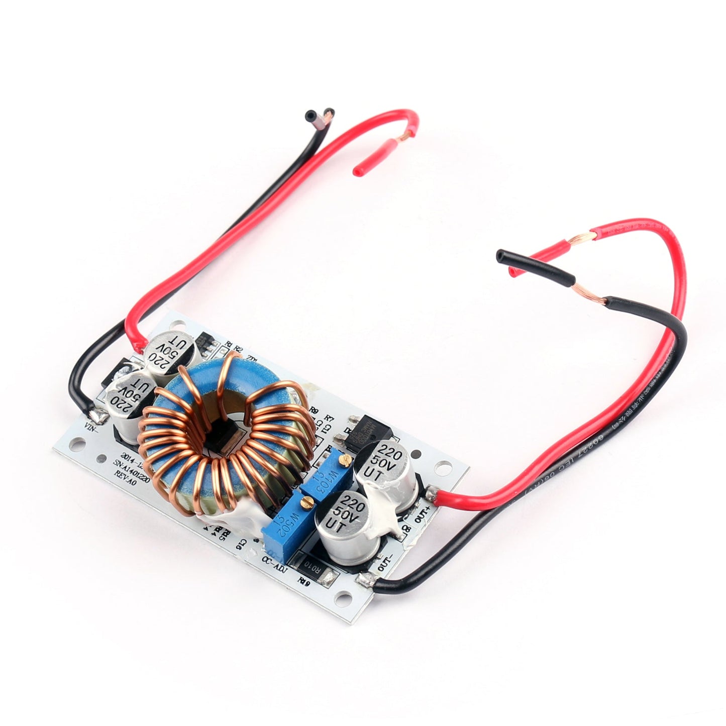 1Pcs 250W Adjustable DC Step Up Boost Converter Power Supply LED Driver 10A MAX