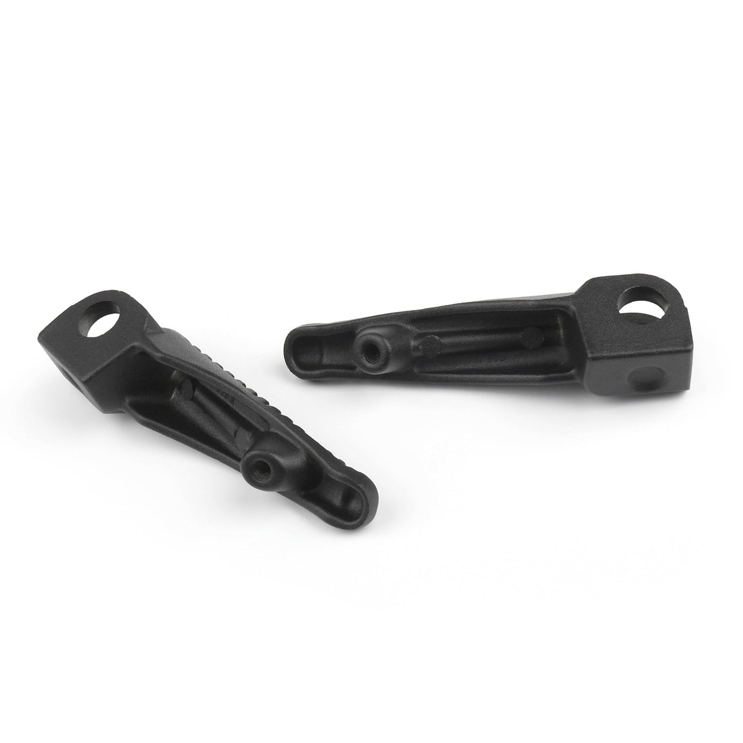 Front&Rear Footrests Foot Pegs Aluminum Passenger For Kawasaki ZX6R ZX-10R 04+12
