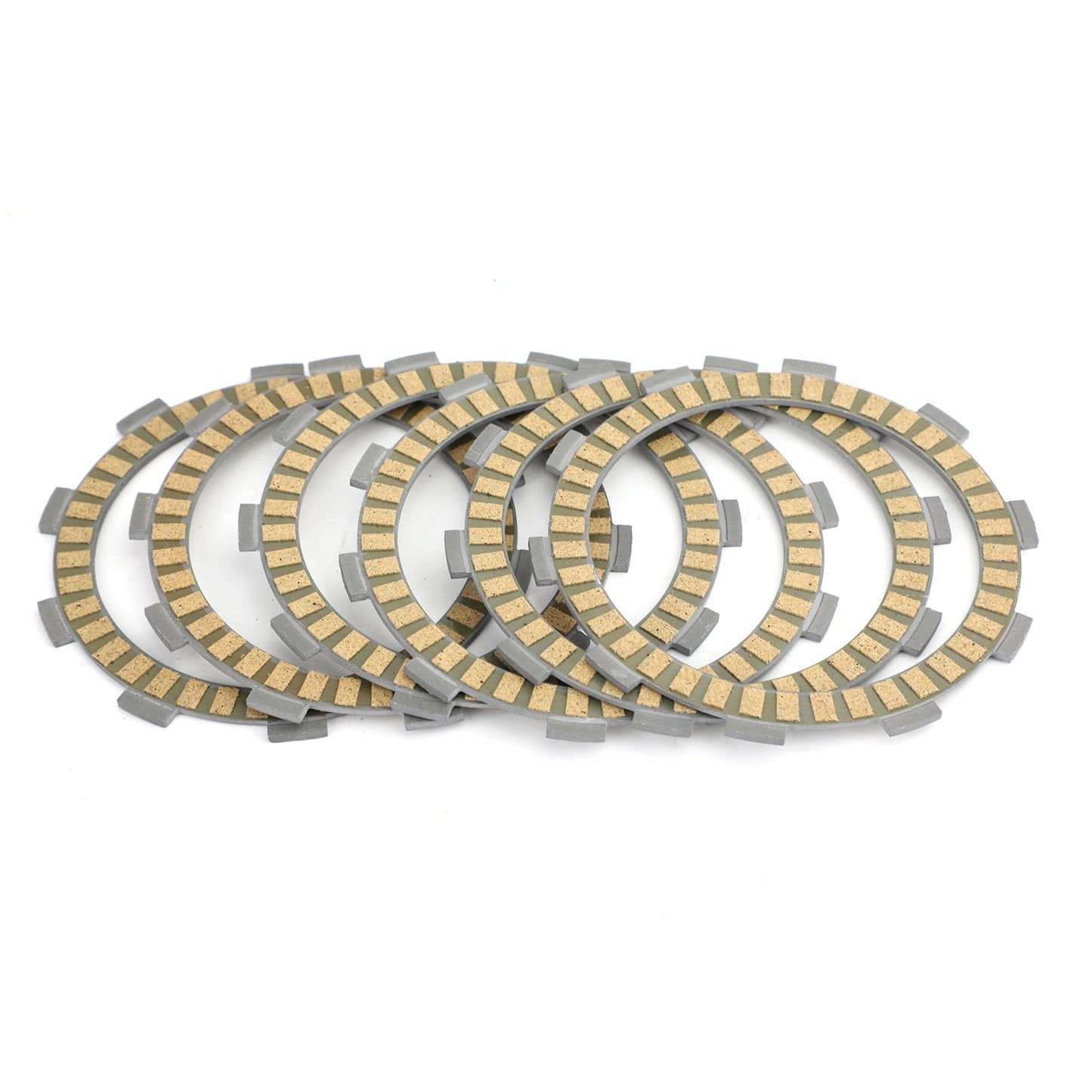 Clutch Plate Kit - Friction & Steel Plates For Yamaha DT125 DT200 DT230 TDR125 TZR125 SDR200 YFS200 Blaster