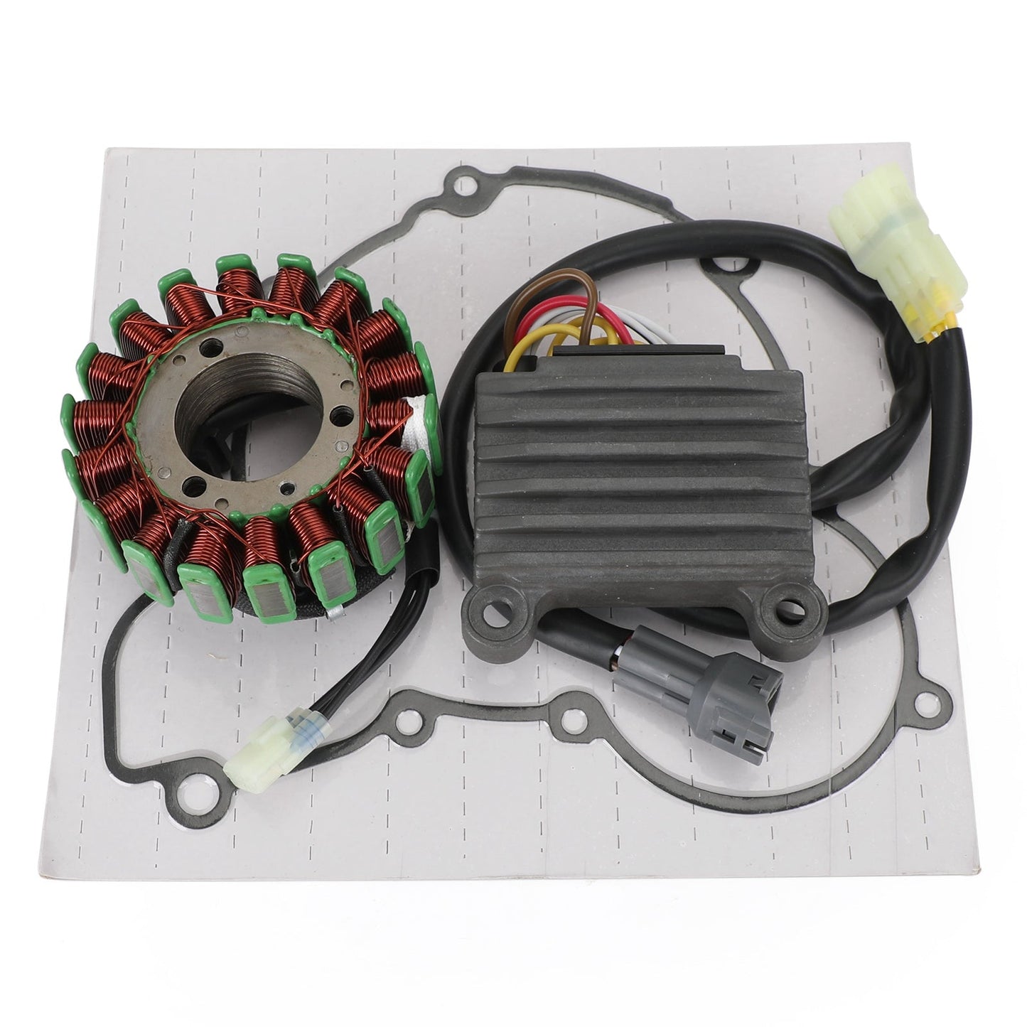 Magneto Stator +Voltage Rectifier +Gasket For EXC XC XC-W 250 300 TPI 2018-2022