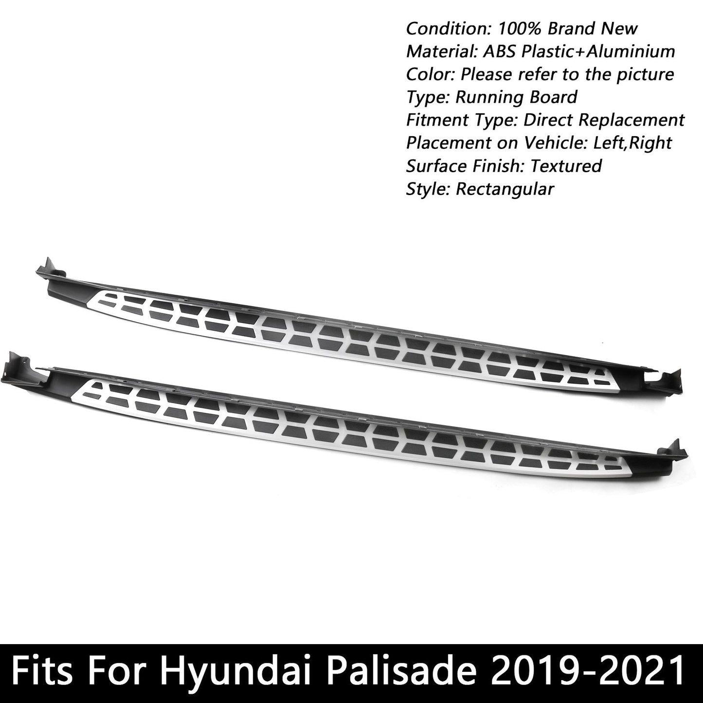 Nerf Bars Running Boards Side Steps For Hyundai Palisade 2019+
