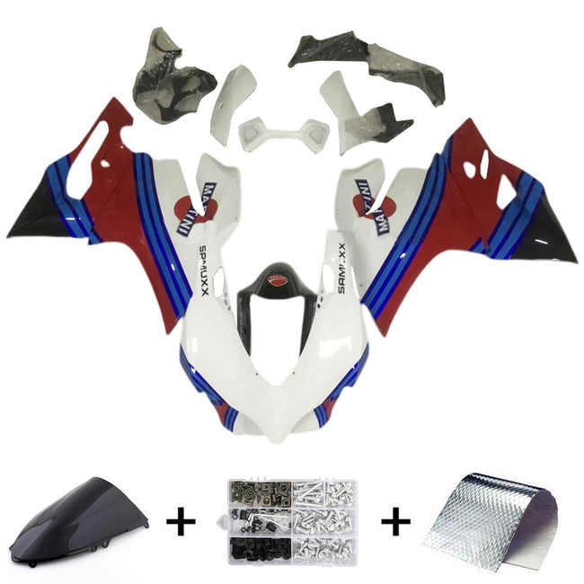 2012-2015 Ducati 1199 899 Injection Fairing Kit Bodywork Plastic ABS#104
