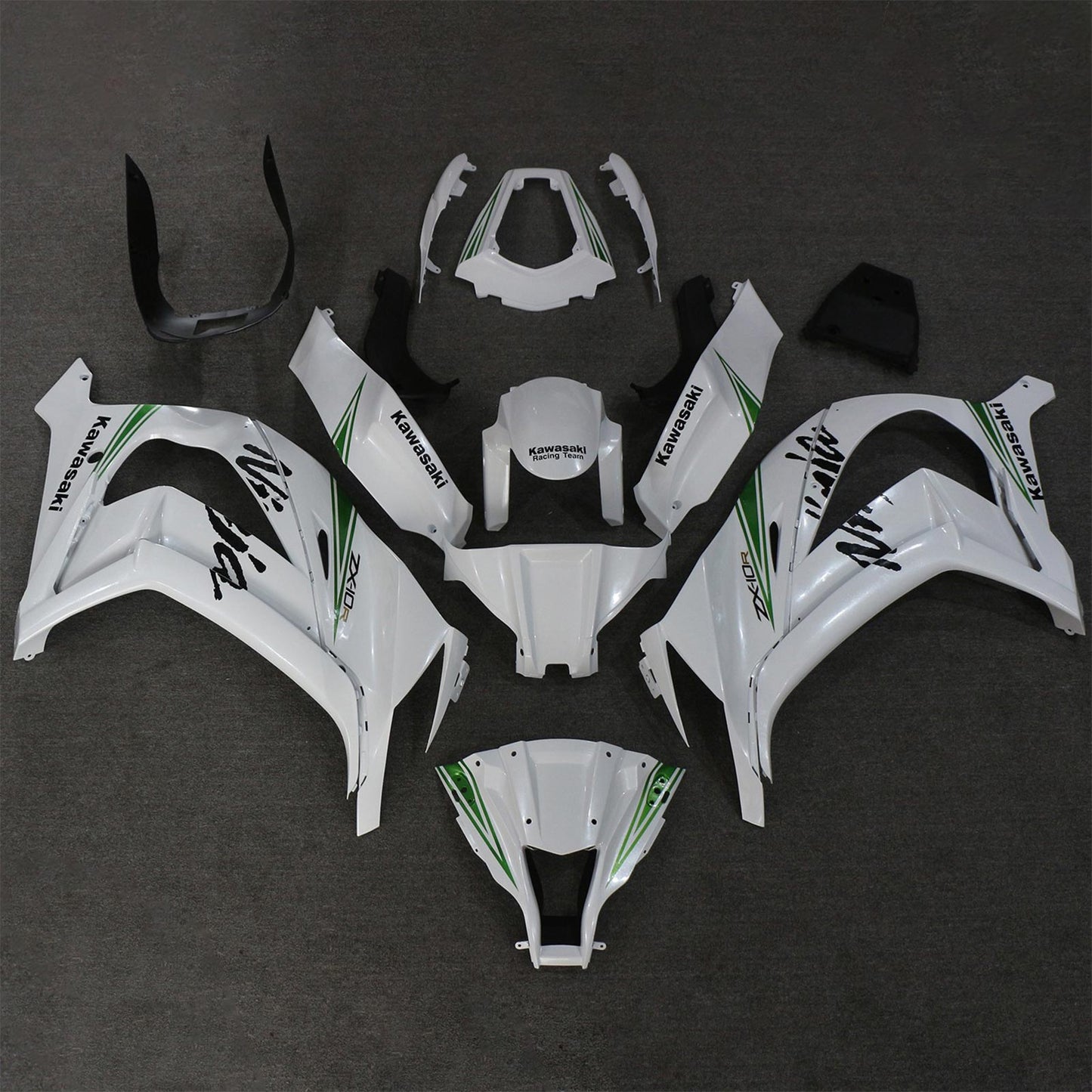 2011-2015 Kawasaki ZX10R Fairing Kit Bodywork Plastic ABS