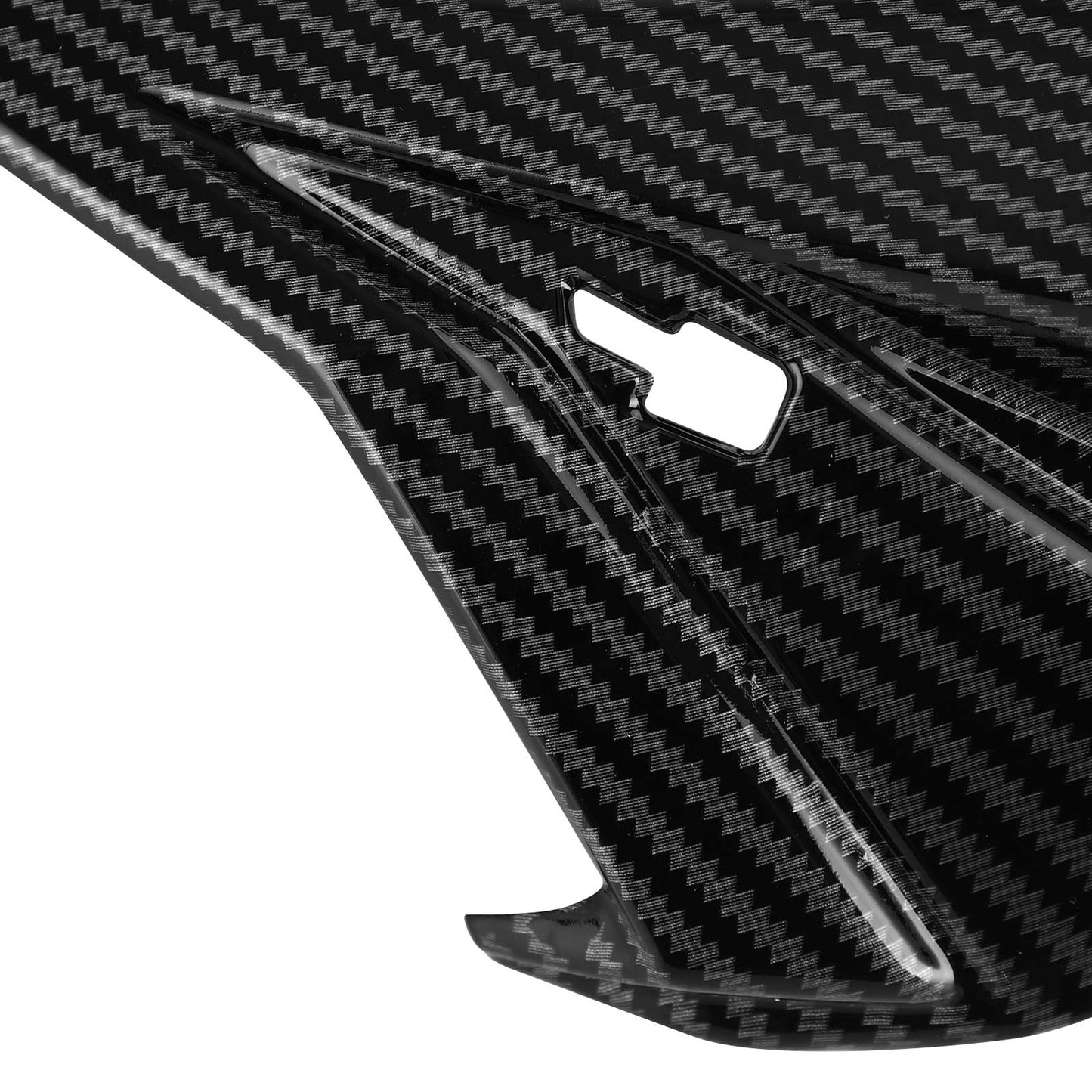 Carbon Front Nose Headlight Cover Surround Fairing For Kawasaki Z650 2017-2019