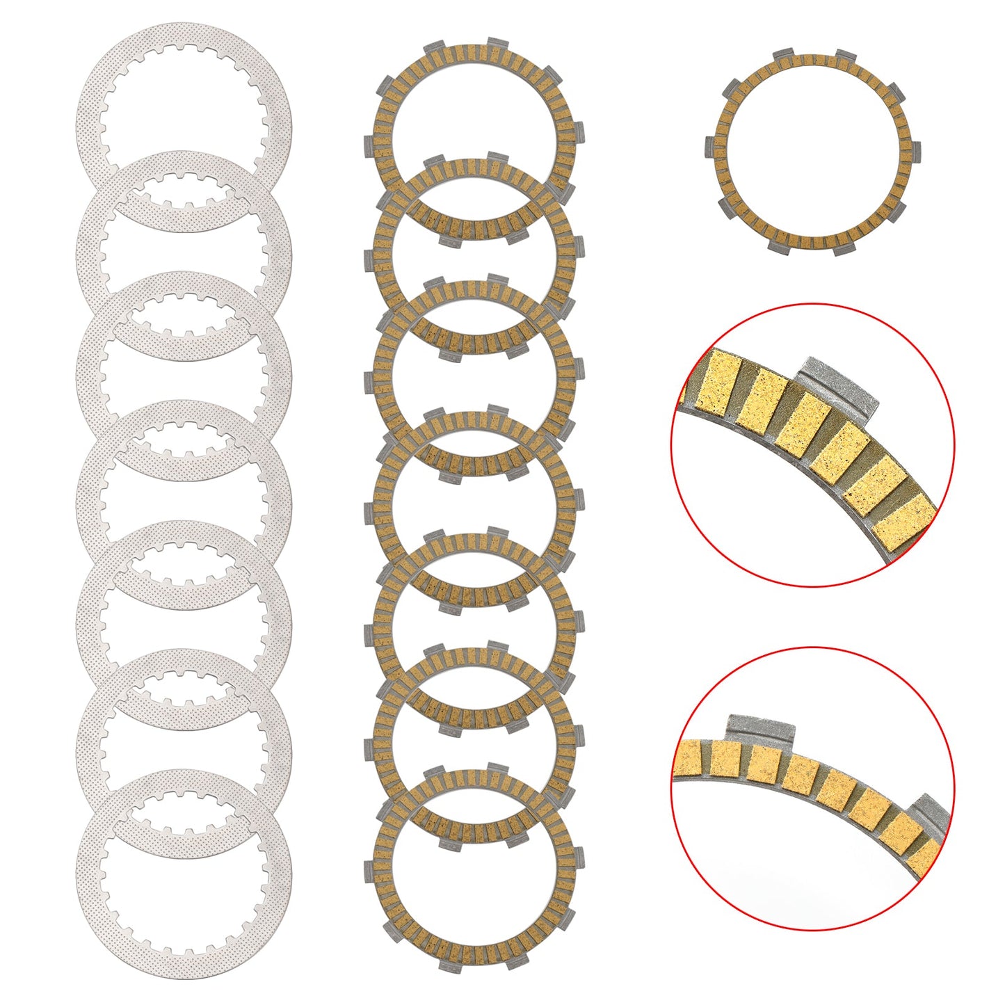 90232011000 / 90232111000 RC390 2014-2015 Clutch Friction Plate Kit Set