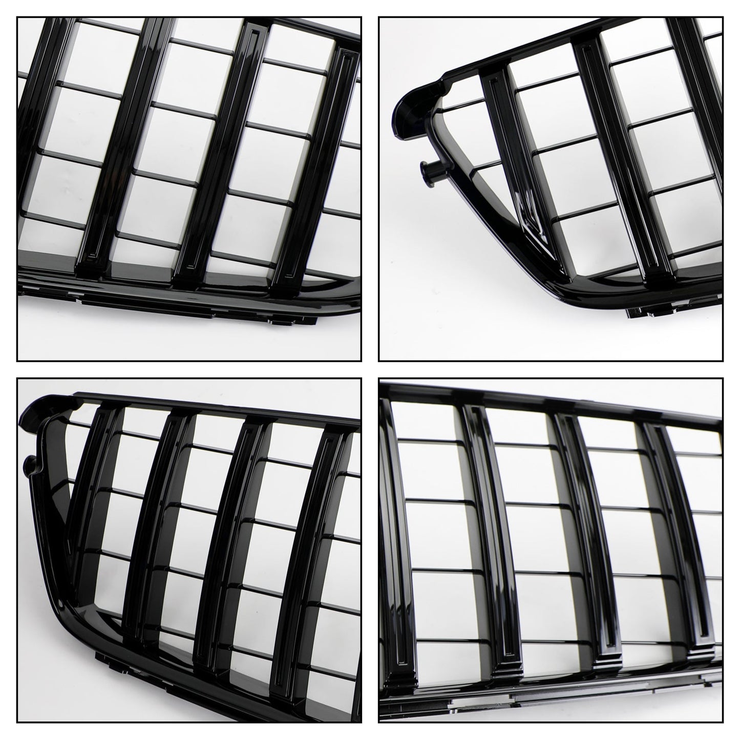 W204 C-Class 2008-2014 Benz Grill C300 C350 GTR Style Front Bumper Grille Grill