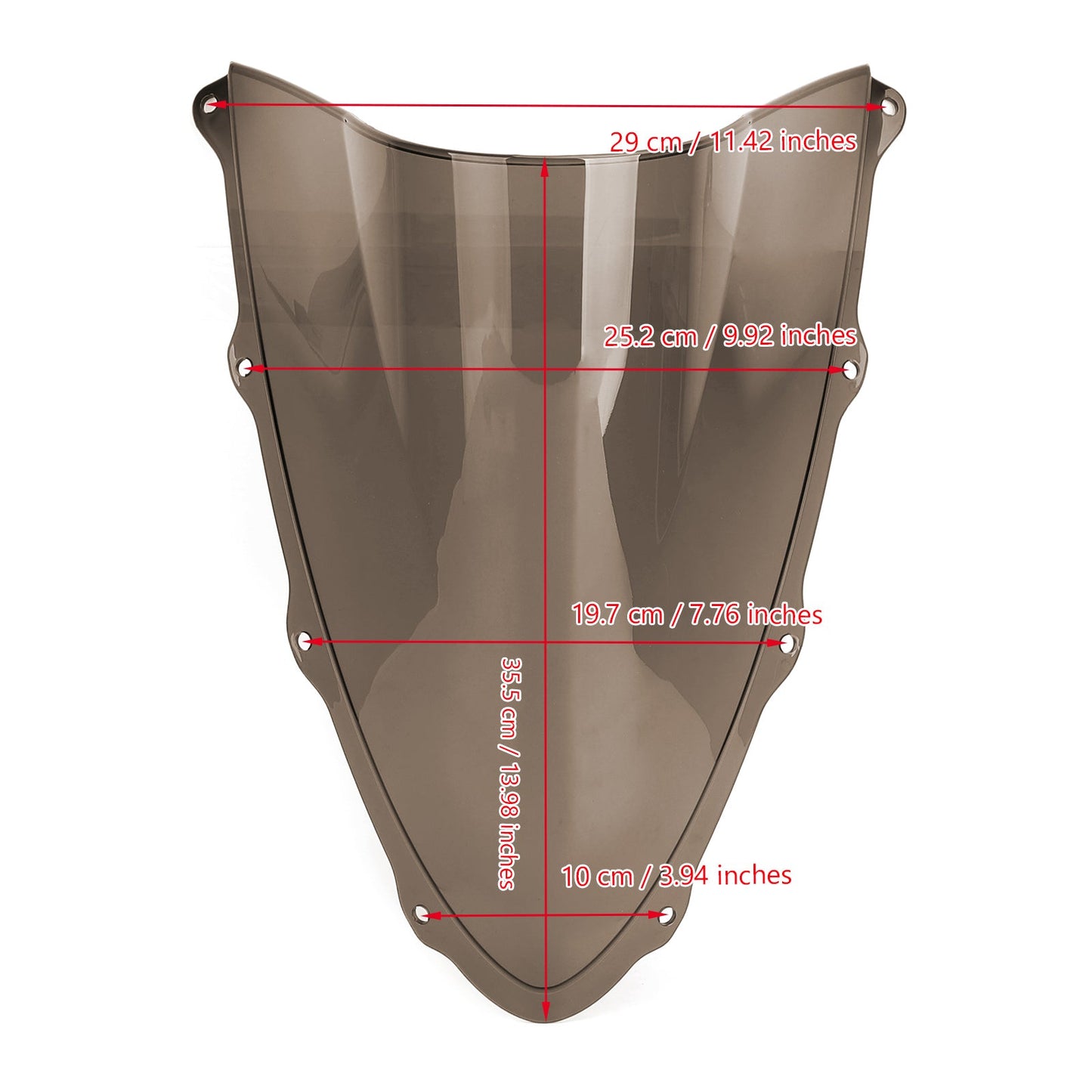ABS Plastic Motorcycle Windshield WindScreen for Ducati 1299 2015-2020