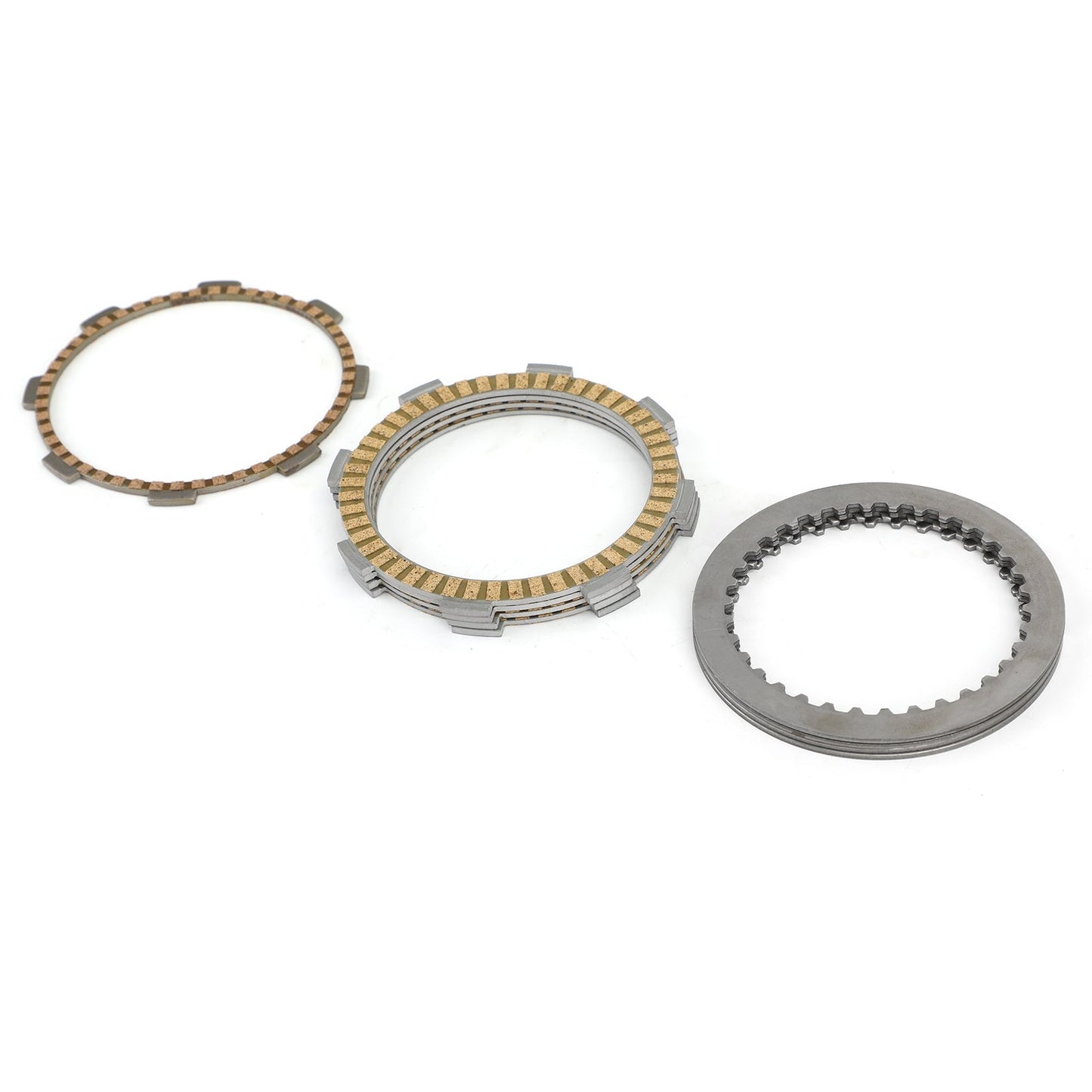 Clutch Plate Kit - Friction & Steel Plates For Kawasaki KLX125 KLX140 KLX150