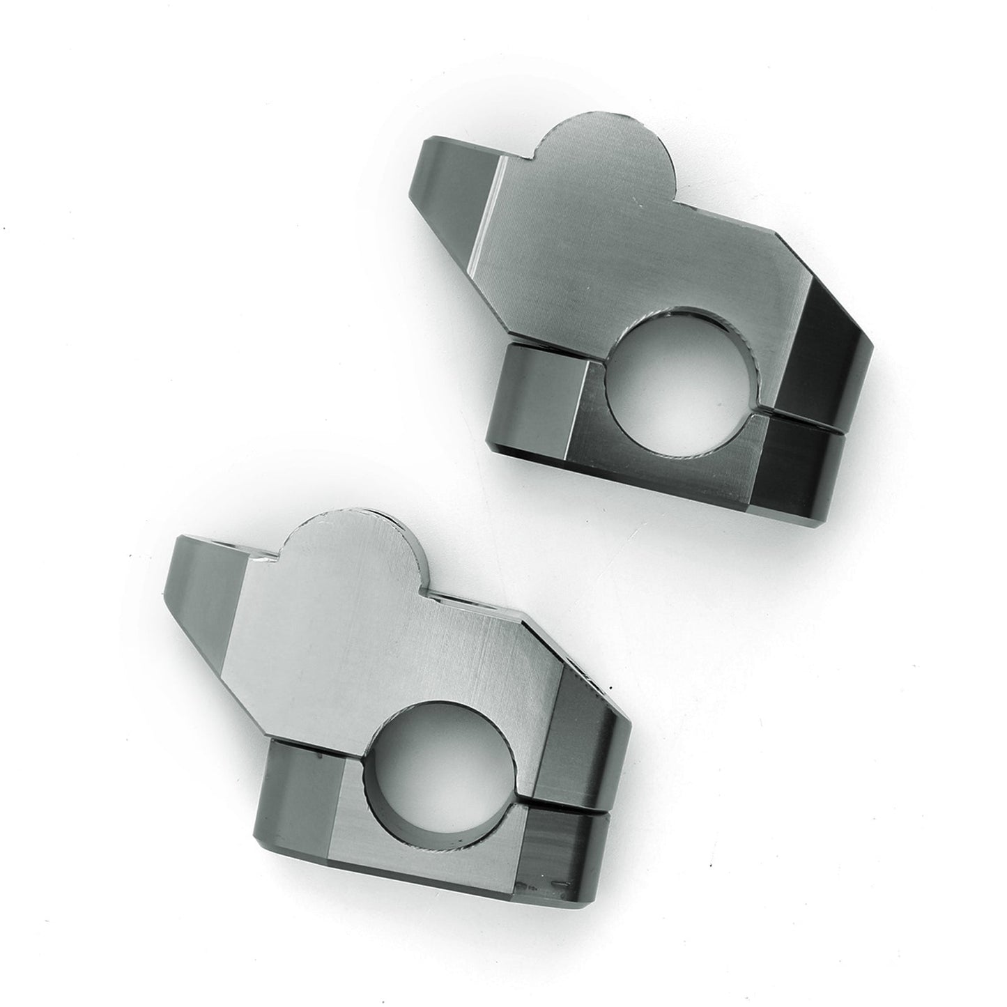 Billet Titanium 1" Rise 7/8" Bar Risers For Motorcycle ATV Motorbike Quad