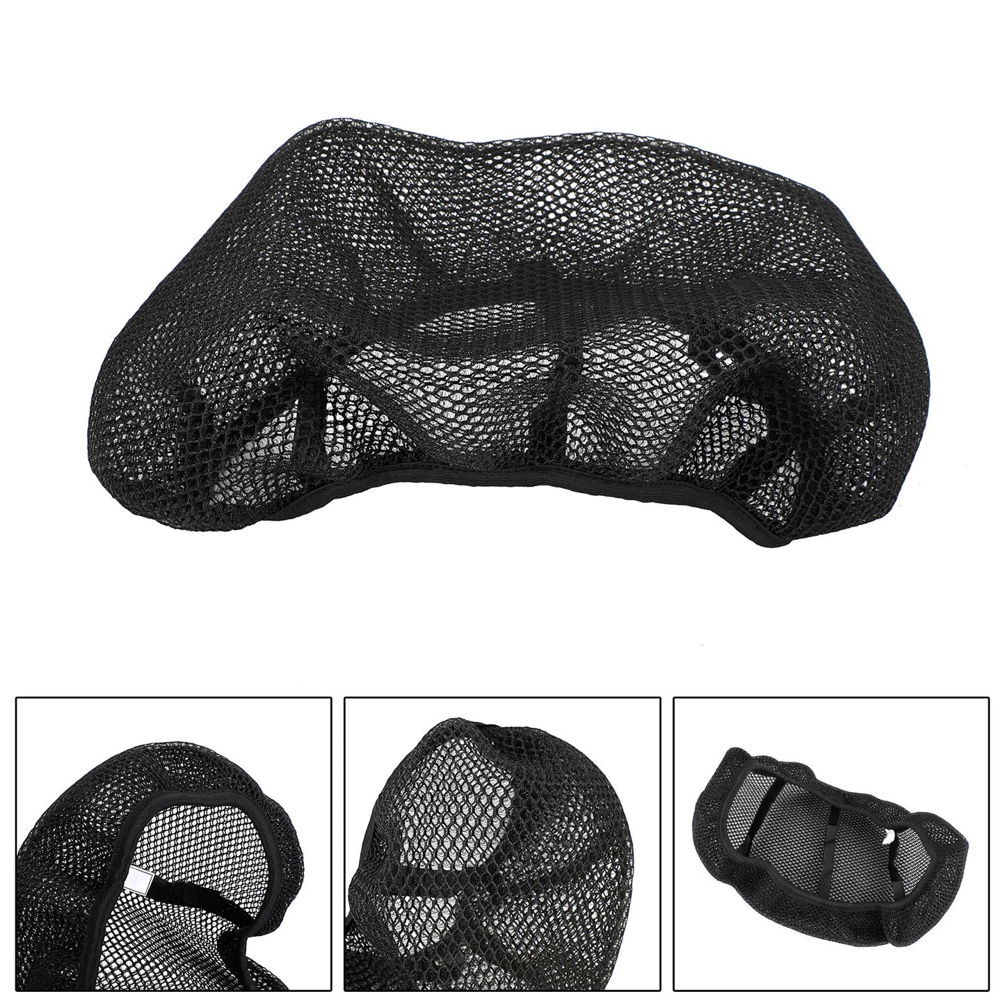 Heat-Resistant Net Seat Mesh Cover Universal For Motorcycle Scooter Motorbike XXXL