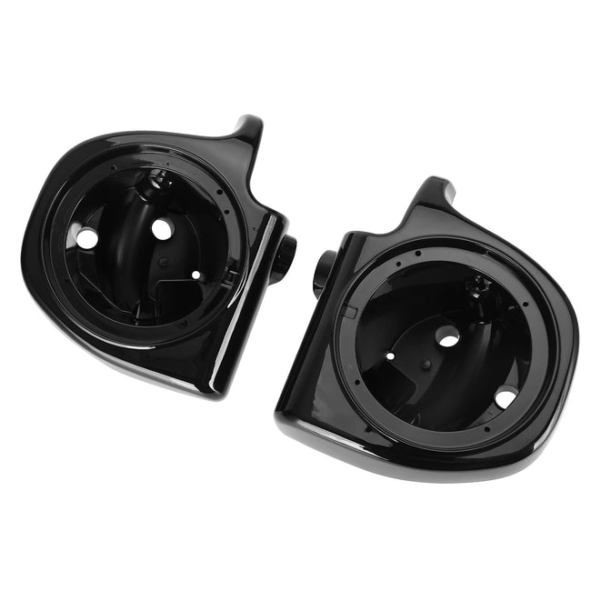 Speaker Pods Box Boxes 6.5" for Road King Touring Lower Vented Fairings 1993-2013