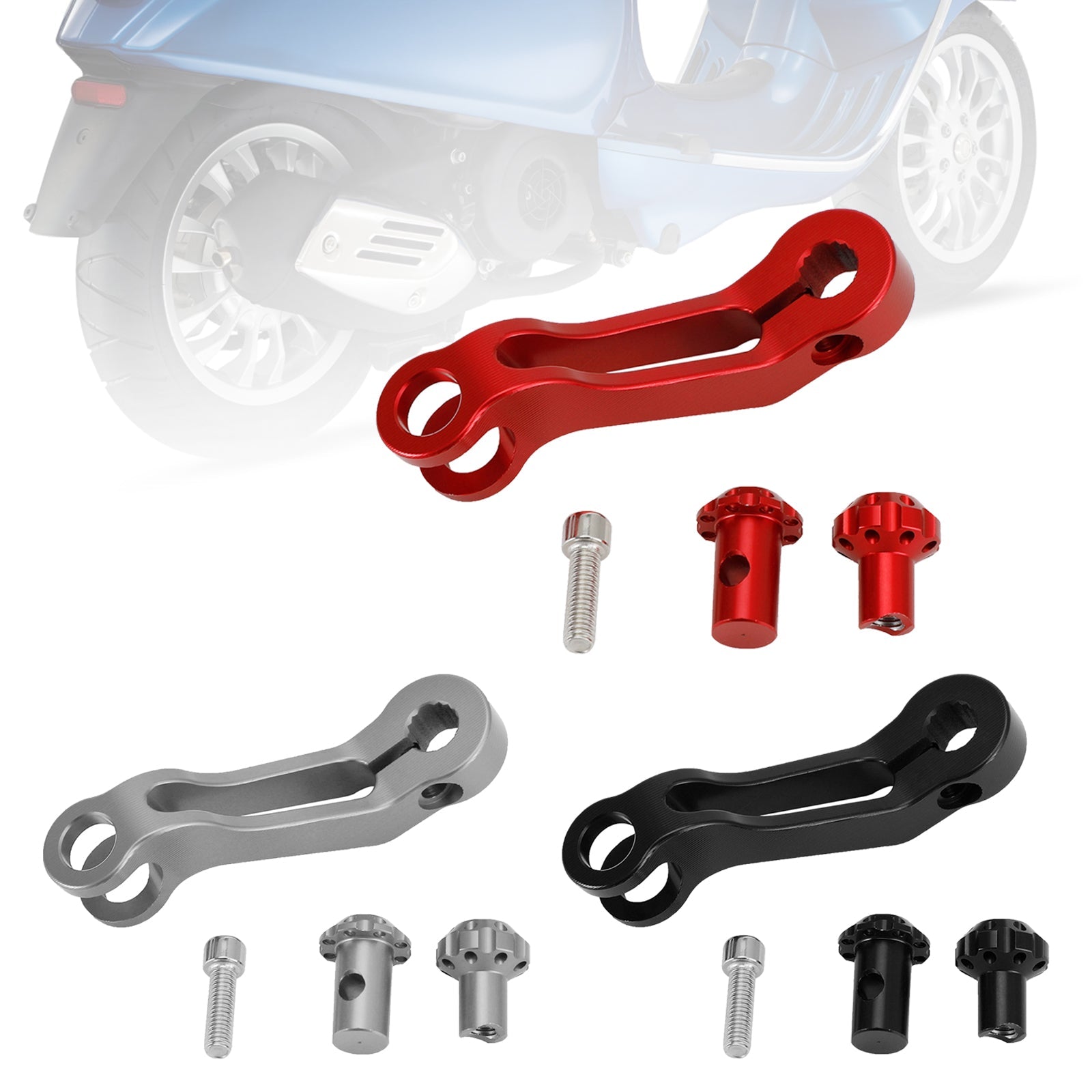 Vespa Sprint Primavera 50 150 LXV VXL Rear Brake Rocker Arm Lever Brac ...