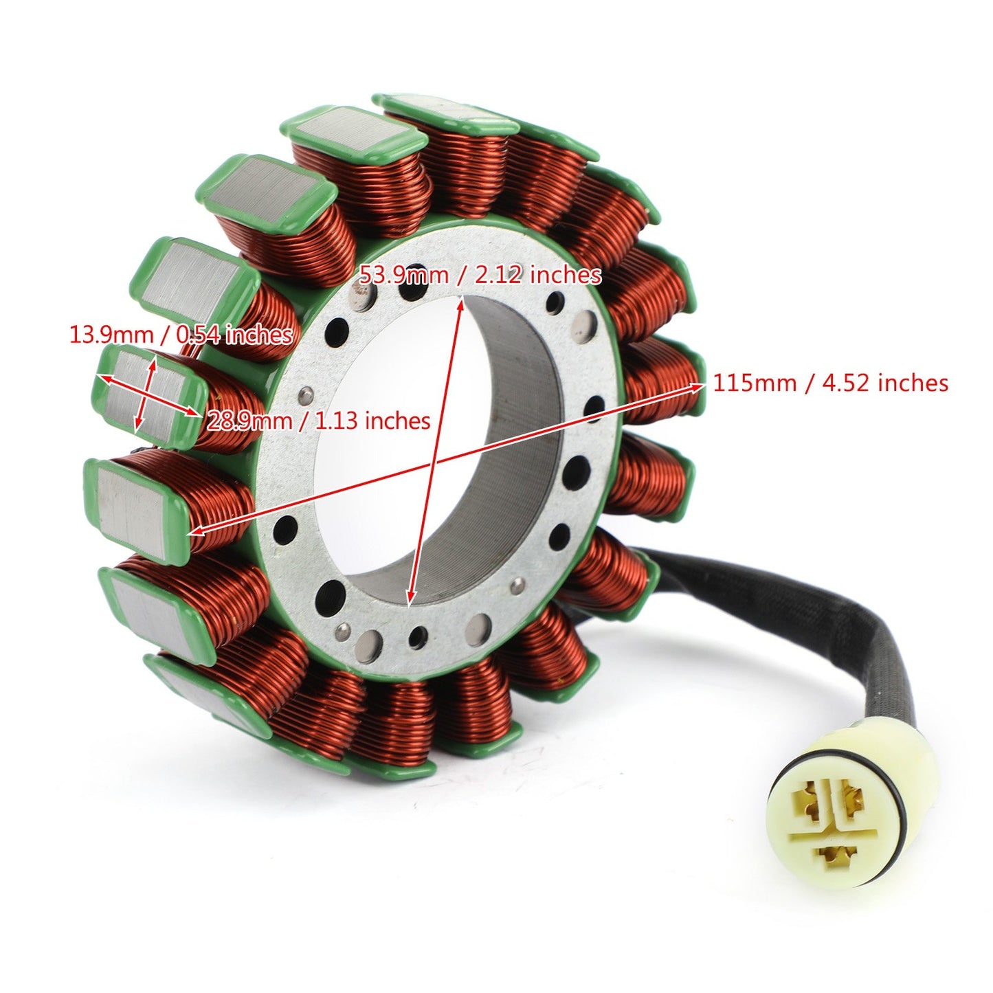 Stator Magneto Fit for Honda BF75 75hp BF90 90hp 4-stroke 97-06 31120-ZW1-003