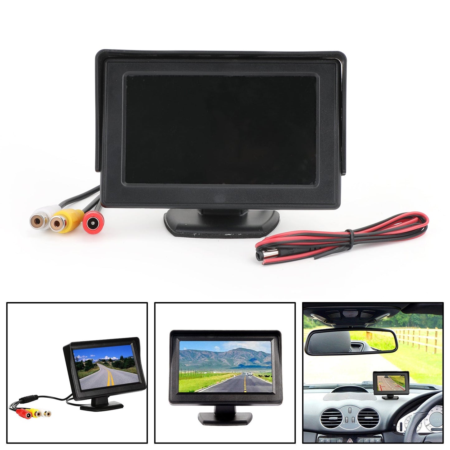 4.3" TFT LCD Car Monitor