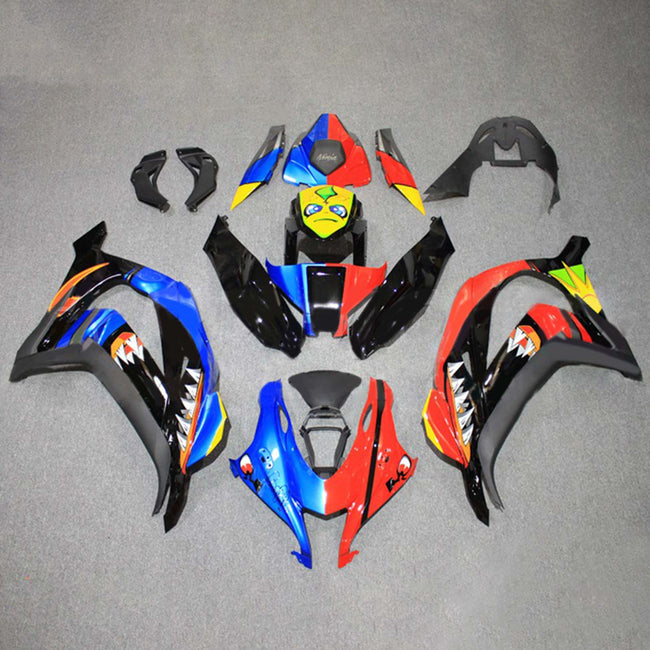 2016-2020 Kawasaki ZX10R Injection Fairing Kit Bodywork Plastic ABS#179