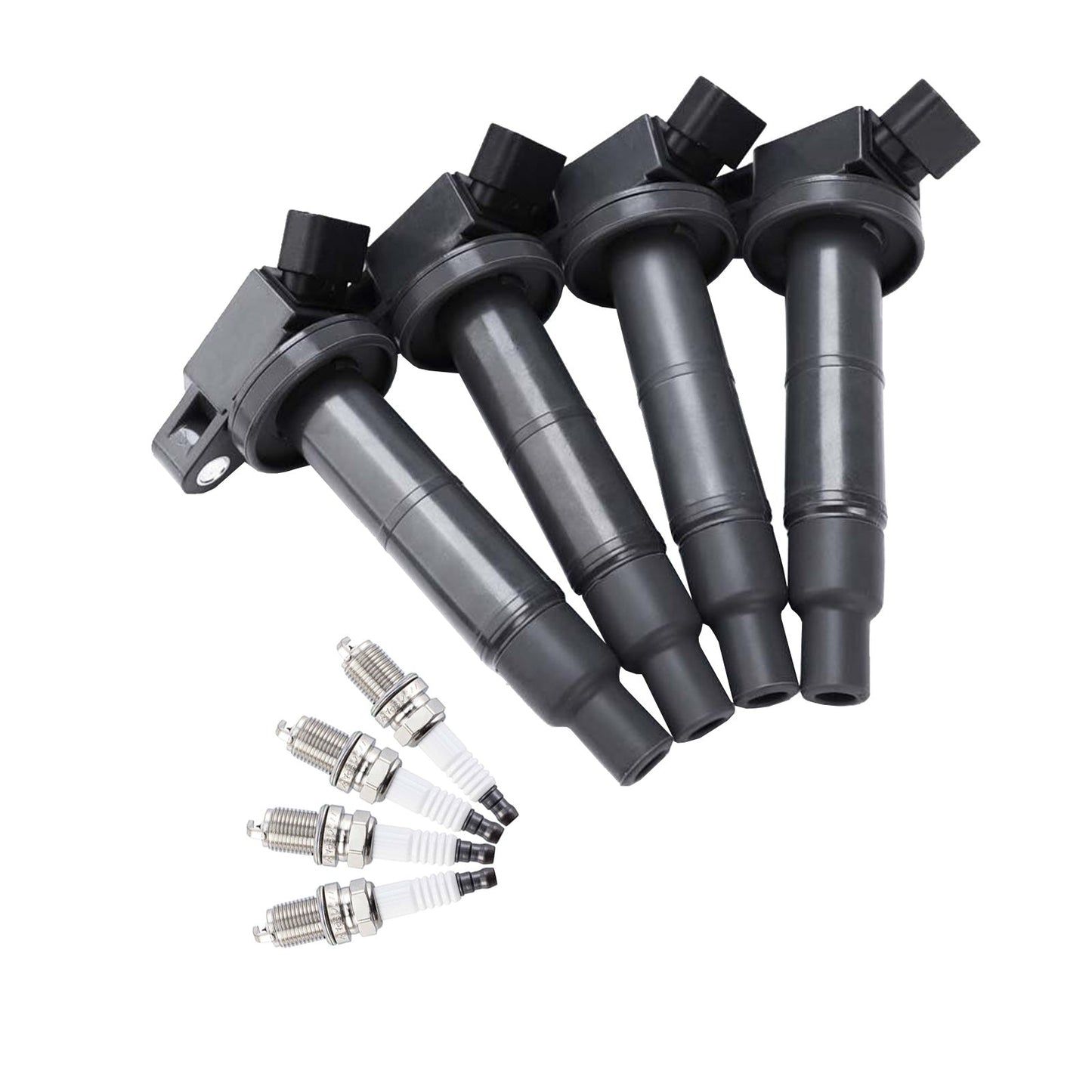 2010-2012 Lexus HS250H L4 2.4L 4x Ignition Coil+Spark Plug UF333 UF494