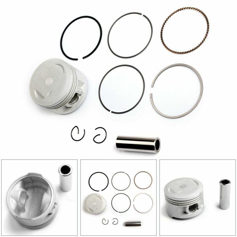 For 54.25mm Kit +0.25mm UK YBR125 Size Bore Piston YBR 125 Yamaha Ring