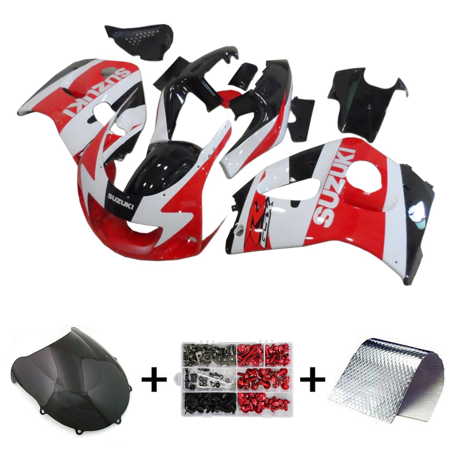 1996-2000 Suzuki GSXR600 1996-1999 GSXR750 Injection Fairing Kit Bodywork