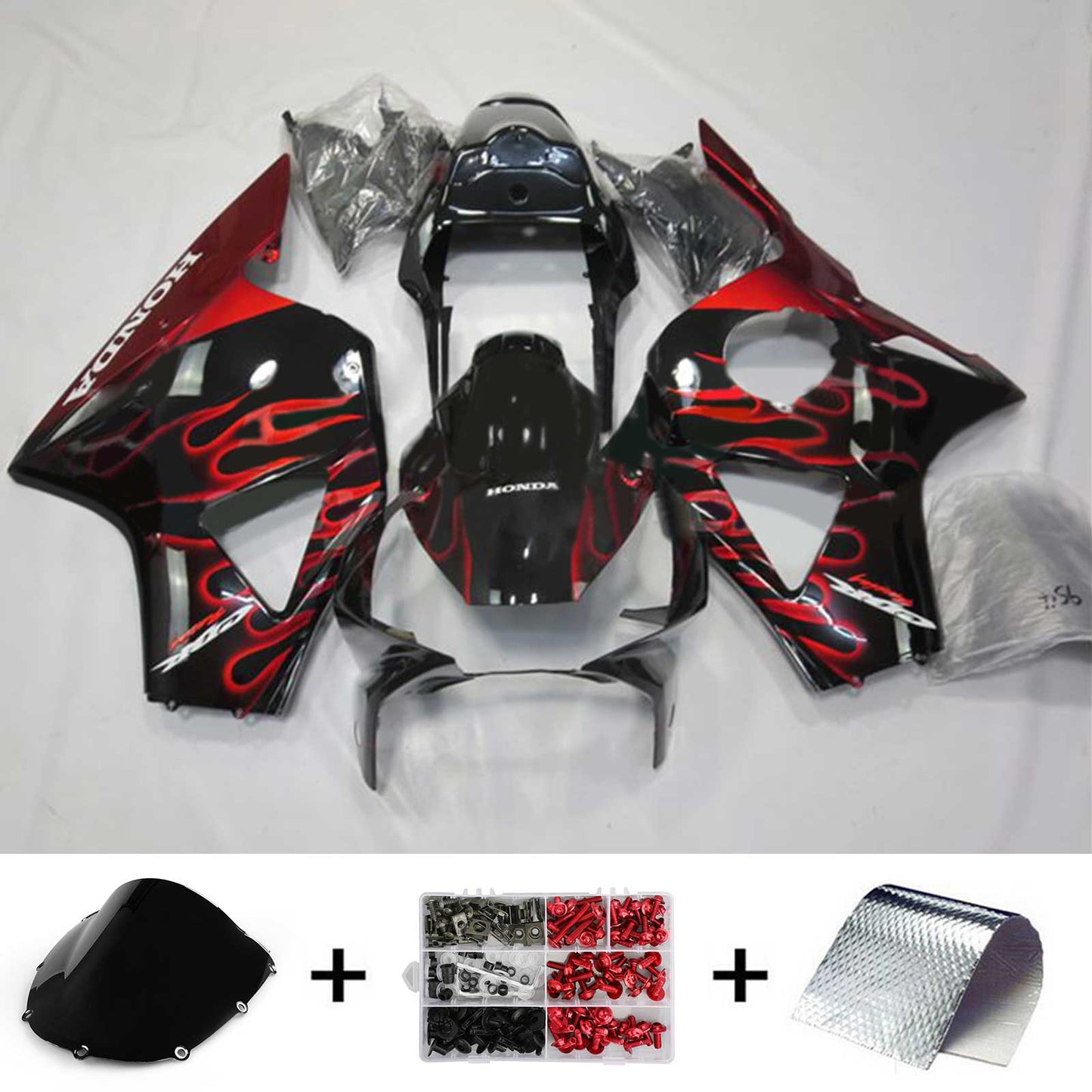 2002-2003 Honda CBR954 Injection Fairing Kit Bodywork Plastic ABS#120