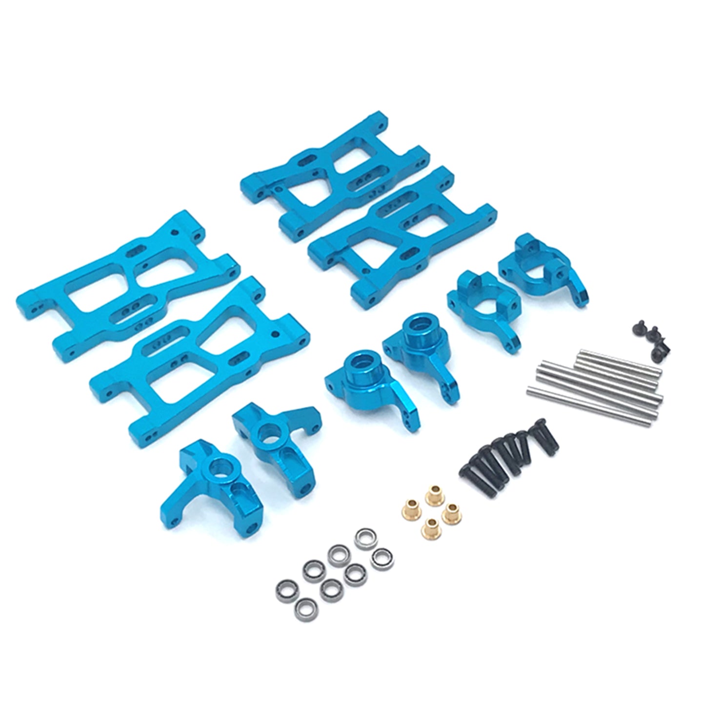 Metal Full Set RC Parts Kit For Wltoys 144001 144002 124016 124017 124018 124019