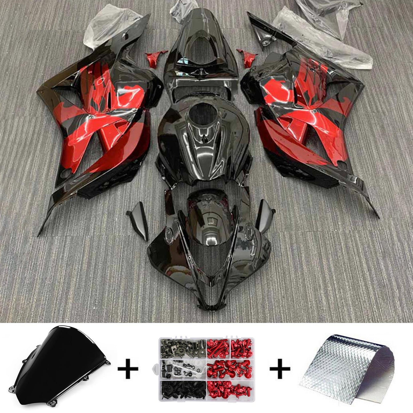 2009-2012 Honda CBR600RR F5 Injection Fairing Kit Bodywork Plastic ABS#184