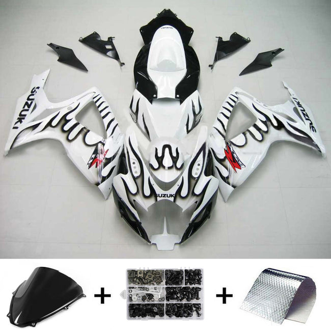 2006-2007 Suzuki GSXR 600/750 K6 Amotopart Injection Fairing Kit Bodywork Plastic ABS #183