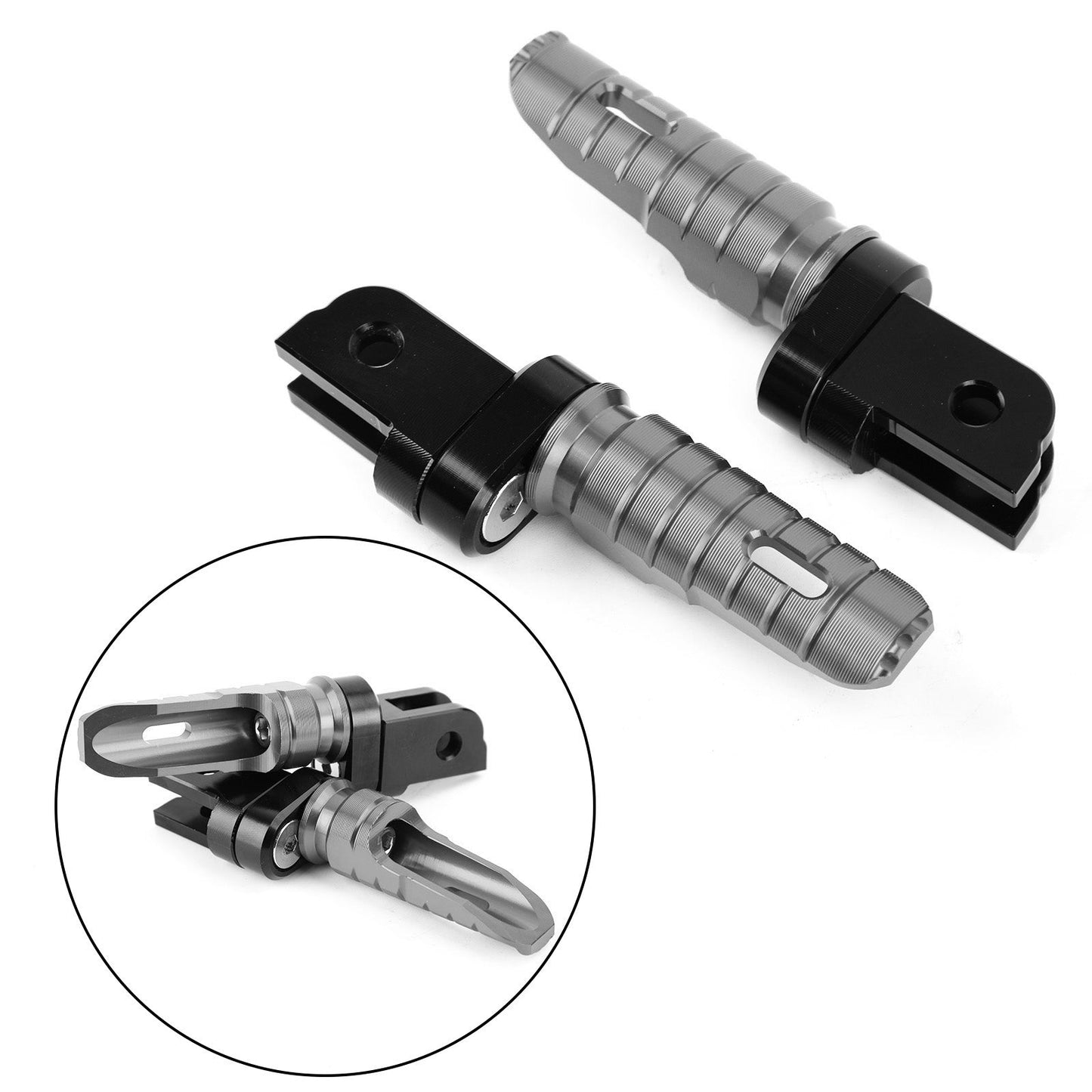 Front Footrests Foot Peg for BMW R nineT Scrambler/Pure 16-20 F900R F900XR
