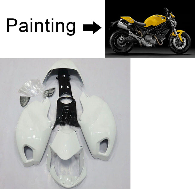 696 796 1100 S EVO all years Ducati Monster Injection Fairing Kit Bodywork #108 Amotopart