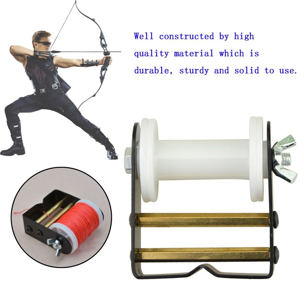 Archery Bowstring Serving Thread Cord Line Bow String Server Jig Tool