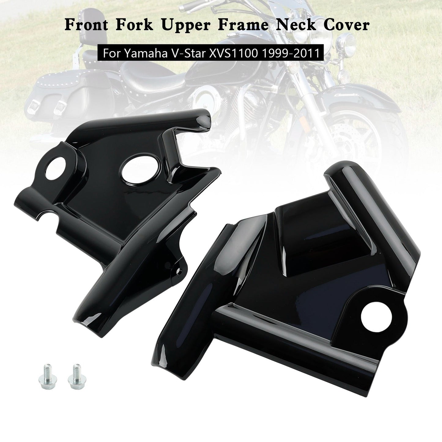 1999-2011 Yamaha V-Star XVS1100 Front Fork Upper Frame Neck Cover