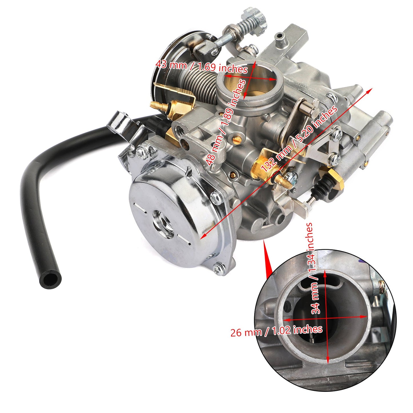 Carburetor Carb For Yamaha Virago XV125 Virago 250 XV250 V Star 250 XV250 Route 66 XV250
