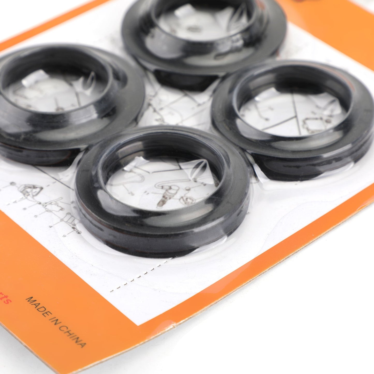 Fork Seal Dust Kit for Yamaha SRX250 XV250 VSTAR VIRAGO CP250 MORPHOUS 1985-2018